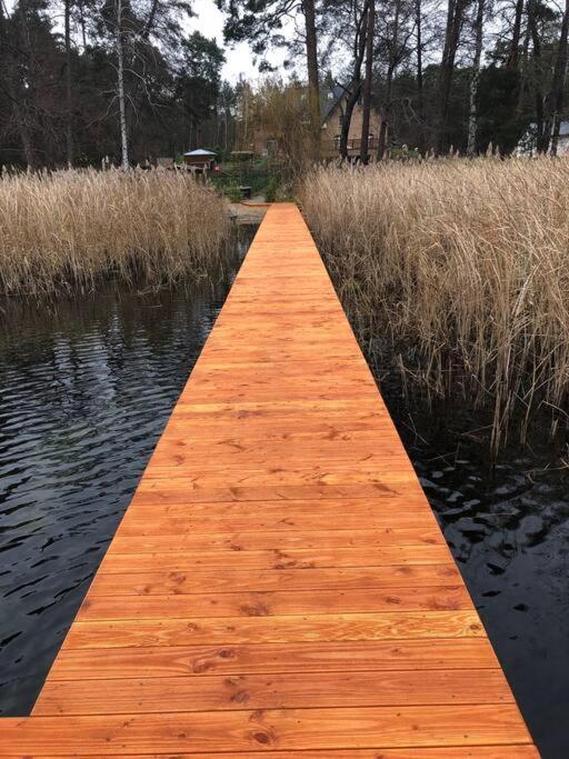 Penthouse Bernd Im Waldschloesschen Direkt Am See Wendisch Rietz Buitenkant foto