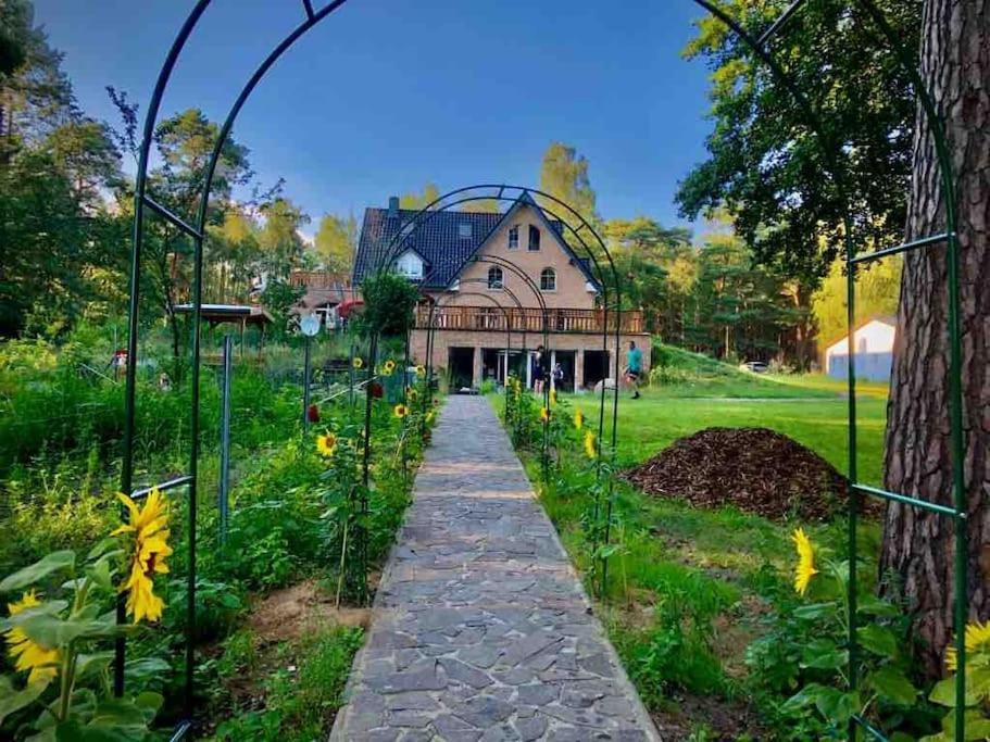 Penthouse Bernd Im Waldschloesschen Direkt Am See Wendisch Rietz Buitenkant foto