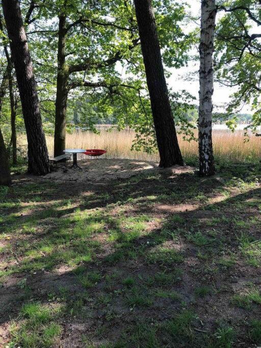 Penthouse Bernd Im Waldschloesschen Direkt Am See Wendisch Rietz Buitenkant foto
